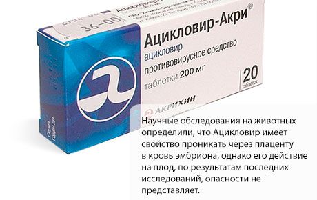 Acyclovir pendant la grossesse