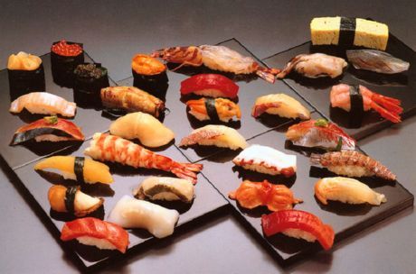 4. Sushi, sushi, Japon